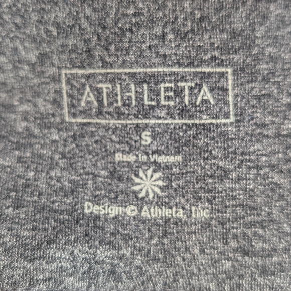 Athleta Fusion Yoga Black Wide Leg Flare Flap Pocket Athleisure Size Small EUC - Picture 6 of 8